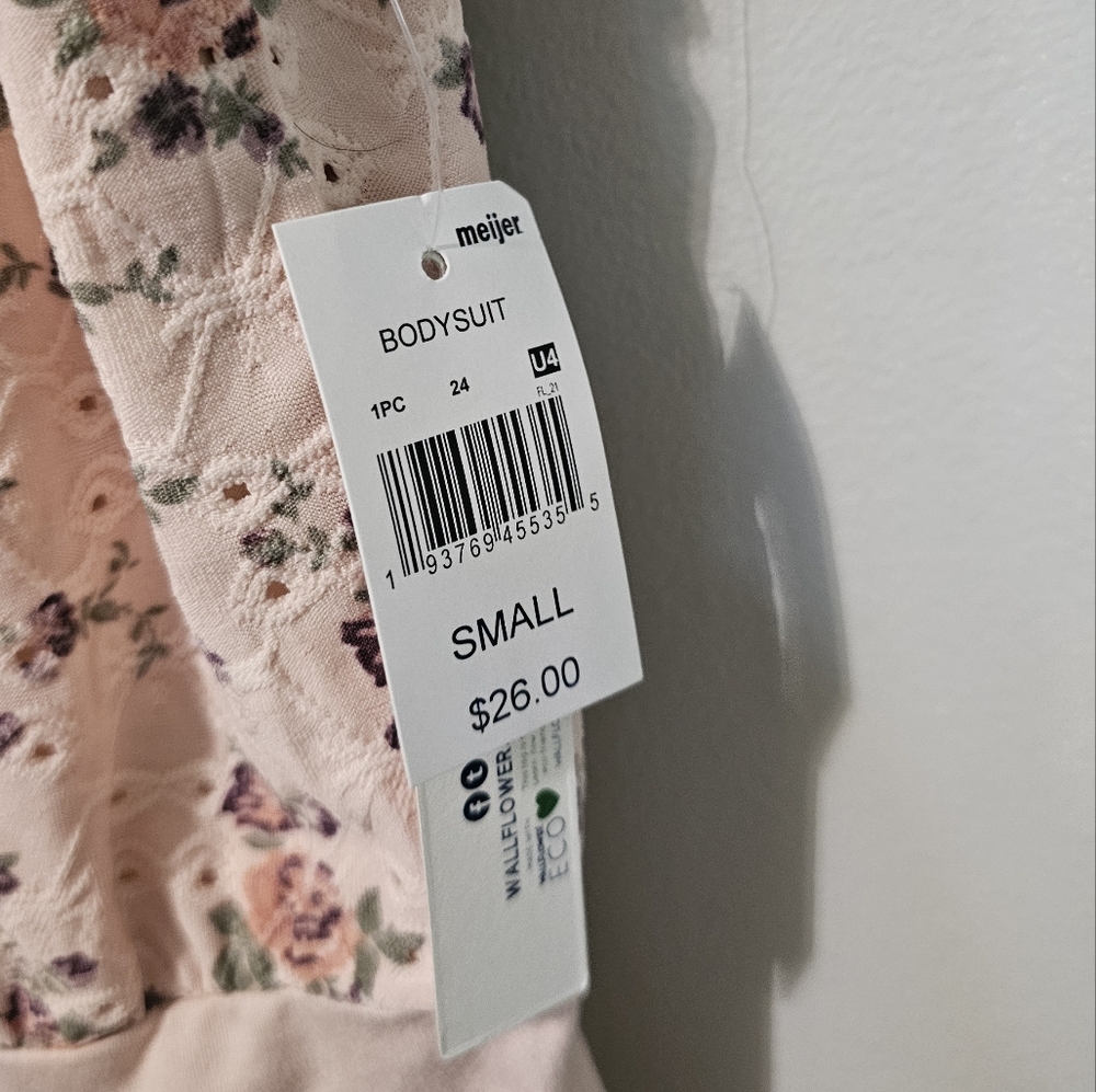 Wallflower Floral One Piece - Pink - Picture 3 of 4